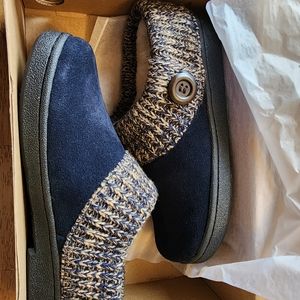 Guide Gear Sweater Collar Clogs, Women's sz 6, Navy